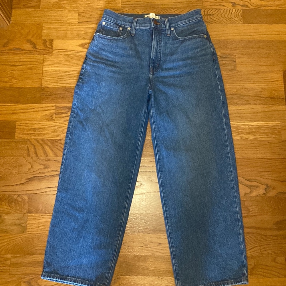 The Perfect Vintage WideLeg Crop Jean